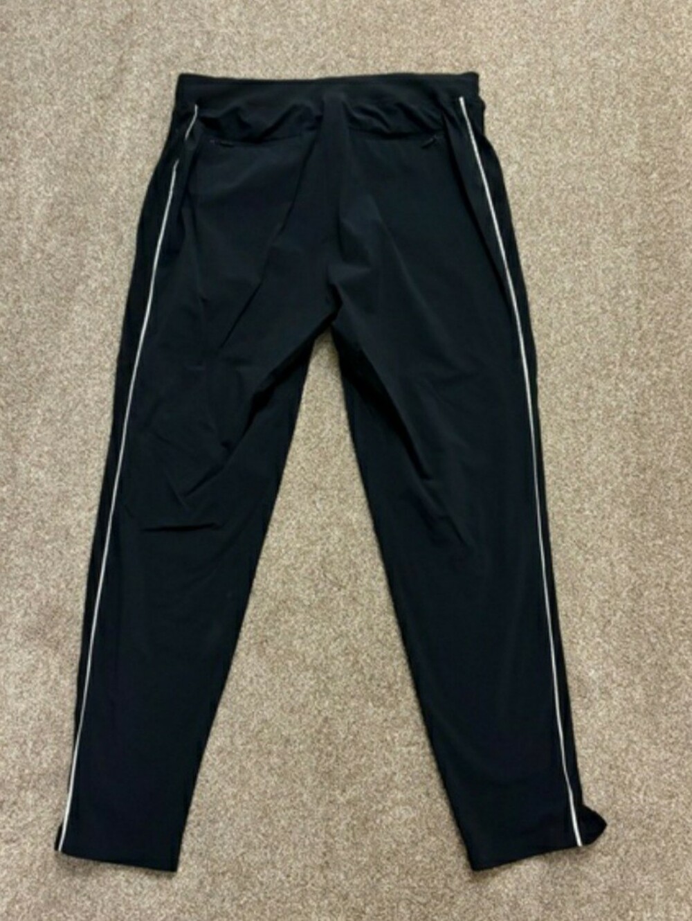 Athleta Brooklyn Pants with White Side Stripe - Size: 8 - Picture 6 of 11